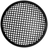 Parts Express 10" Waffle Style Black Steel Speaker Grille with Rubber Edge